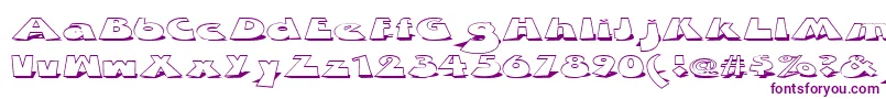 Zdab-fontti – violetit fontit