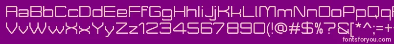 MoveXDemo Font – Pink Fonts on Purple Background