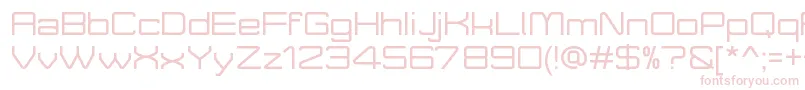 MoveXDemo Font – Pink Fonts on White Background