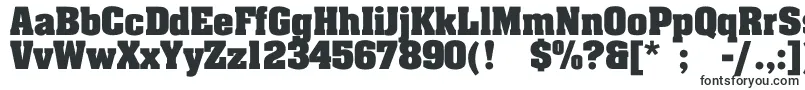 LakelandBold Font – Soldier Fonts