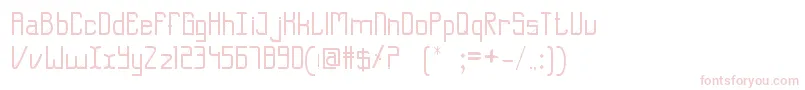ShehrozKhalid Font – Pink Fonts on White Background