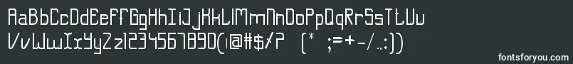 ShehrozKhalid Font – White Fonts