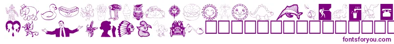Animations Font – Purple Fonts