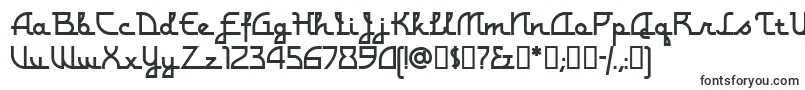 Шрифт Montereypopsicle – шрифты, начинающиеся на M