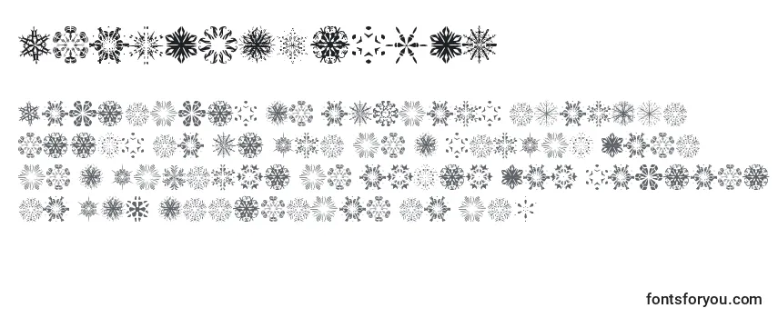 Шрифт SnowflakesTfb