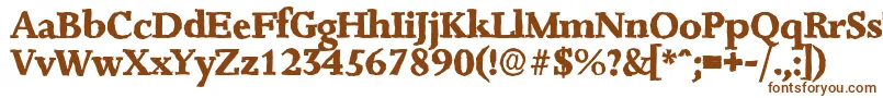 JessicaantiqueXboldRegular Font – Brown Fonts