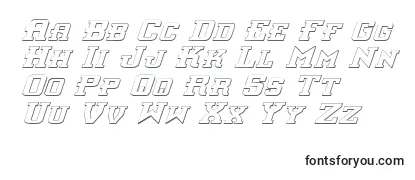 InterceptorShadowItalic Font