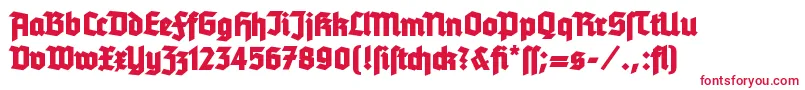 TannenbergBold Font – Red Fonts