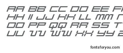 Обзор шрифта ModellItalic