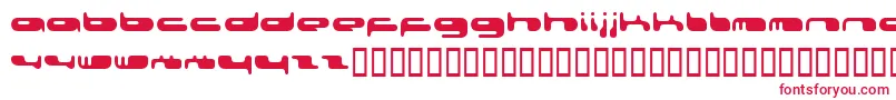 0802f Font – Red Fonts