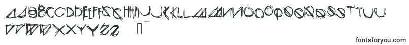 Шрифт Modernsketch – шрифты Гранж
