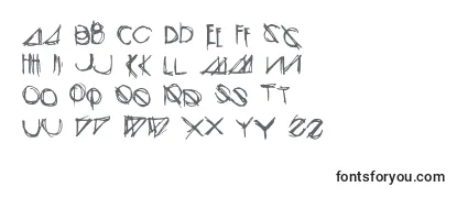 Обзор шрифта Modernsketch