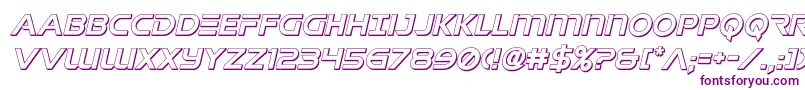 Singaporesling3Dital Font – Purple Fonts