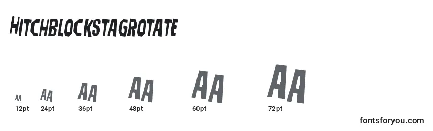 Hitchblockstagrotate Font Sizes