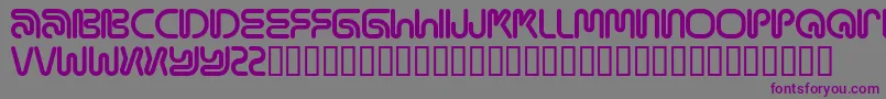 Mamaround Font – Purple Fonts on Gray Background