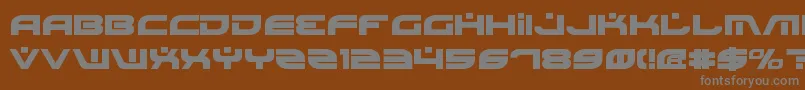 fuente BattlefieldBold – Fuentes Grises Sobre Fondo Marrón