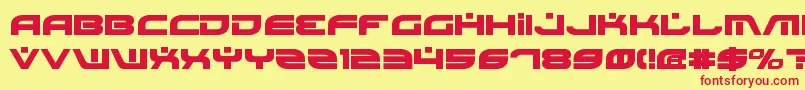 fuente BattlefieldBold – Fuentes Rojas Sobre Fondo Amarillo