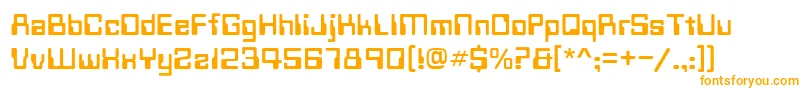 Techno28Normal Font – Orange Fonts