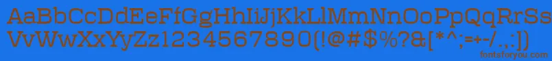 Подробнее о шрифте Polaris Шрифт Polaris – коричневые шрифты на синем фоне