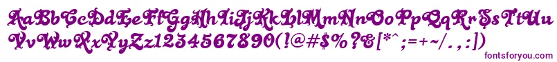 BlackRose Font – Purple Fonts