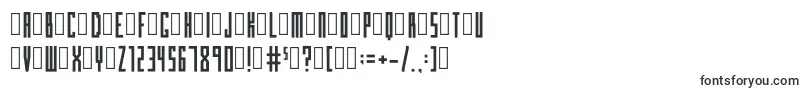 BloxcondensedRegular Font – Geometric Fonts