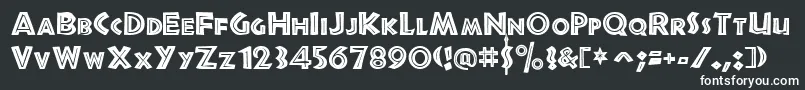 JurassicRegular Font – White Fonts