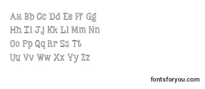 Kgskinnylove Font