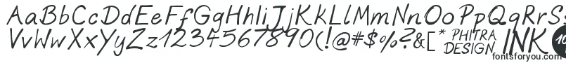 PhitradesignInk Font – Catalog