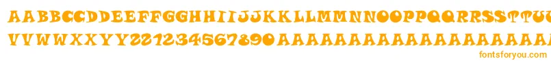 Więcej informacji o czcionce Roucornsregular Czcionka Roucornsregular – pomarańczowe czcionki