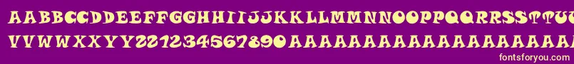 Lisätietoja Roucornsregular-fontista Roucornsregular-fontti – keltaiset fontit violetilla taustalla