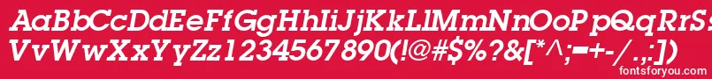 fuente TorrentgraphicsskBold – Fuentes Blancas Sobre Fondo Rojo