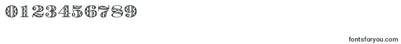 FalstaffFestivalMt Font – Fonts for Numbers and Digits