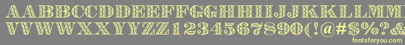 More about FalstaffFestivalMt Font FalstaffFestivalMt Font – Yellow Fonts on Gray Background