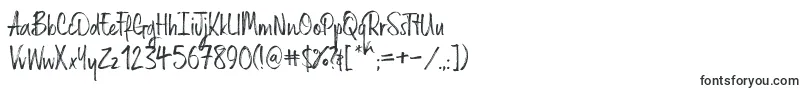 フォントRussellrg – Rで始まるフォント