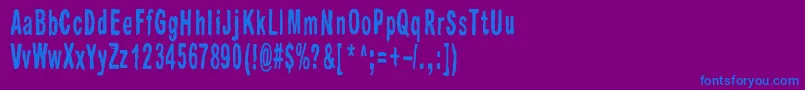 fuente Raparperitaivas – Fuentes Azules Sobre Fondo Morado
