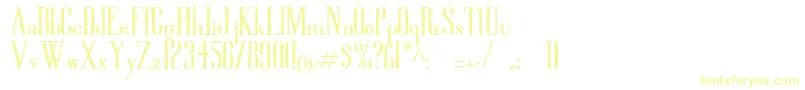 HighSoSerious Font – Yellow Fonts