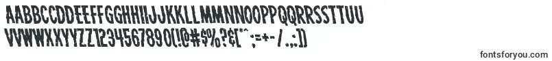 Шрифт Carnivalcorpseleft – шрифты для Corel Draw