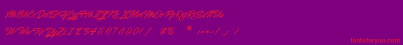 Más sobre la fuente WashingtonBasketball fuente WashingtonBasketball – Fuentes Rojas Sobre Fondo Morado