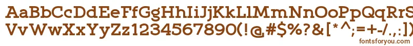 QlarendonBold Font – Brown Fonts