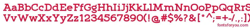 QlarendonBold Font – Red Fonts