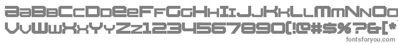 Whittle-Schriftart – Graue Schriften
