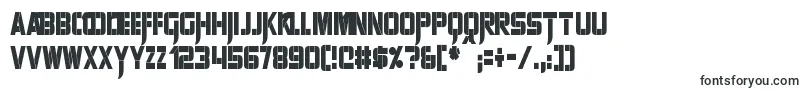 SharpAvienneCondensed-fontti – ääriviivafontit