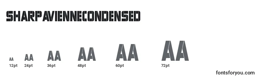 SharpAvienneCondensed Font Sizes