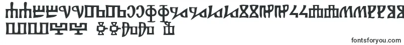 Czcionka Glagolitsa – starożytne pisma