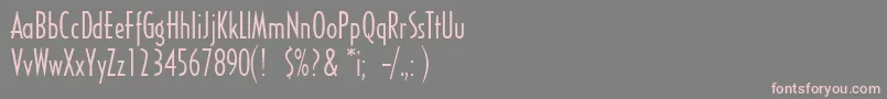 Подробнее о шрифте SandyhillRegular Шрифт SandyhillRegular – розовые шрифты на сером фоне