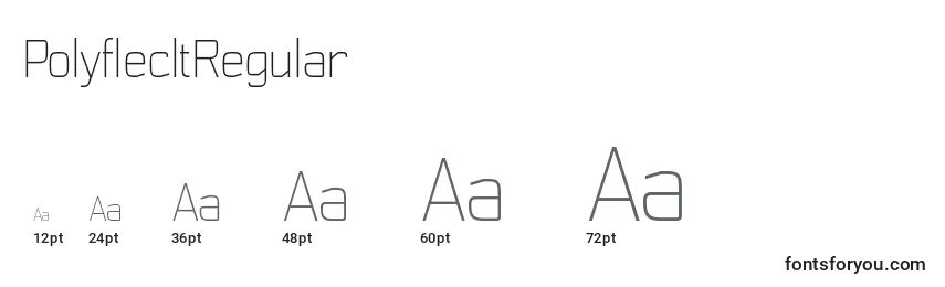 PolyflecltRegular Font Sizes