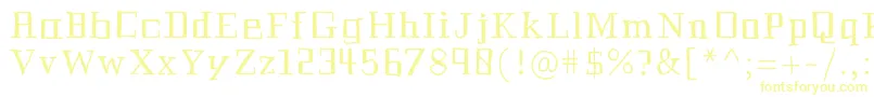 Historian-fontti – keltaiset fontit
