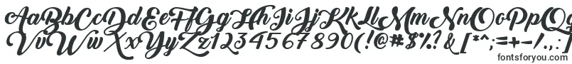 BackToBlackBoldDemo Font – Sans-serif Fonts