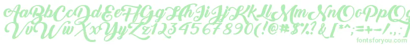 BackToBlackBoldDemo Font – Green Fonts