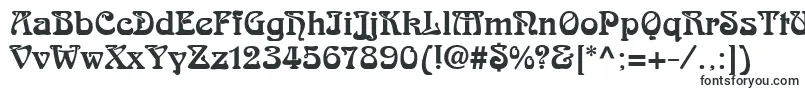 フォントSkazk2 – エルフの文字